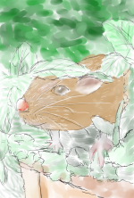 2020年年賀の干支イラストをCLIP STUDIO PAINTで描いてみた