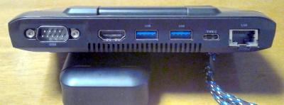 GPD MicroPCの背面コネクター